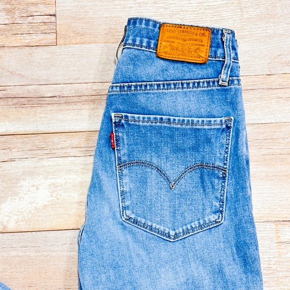 LEVI'S Light blue 711 high rise skinny jeans - Picture 2 of 11